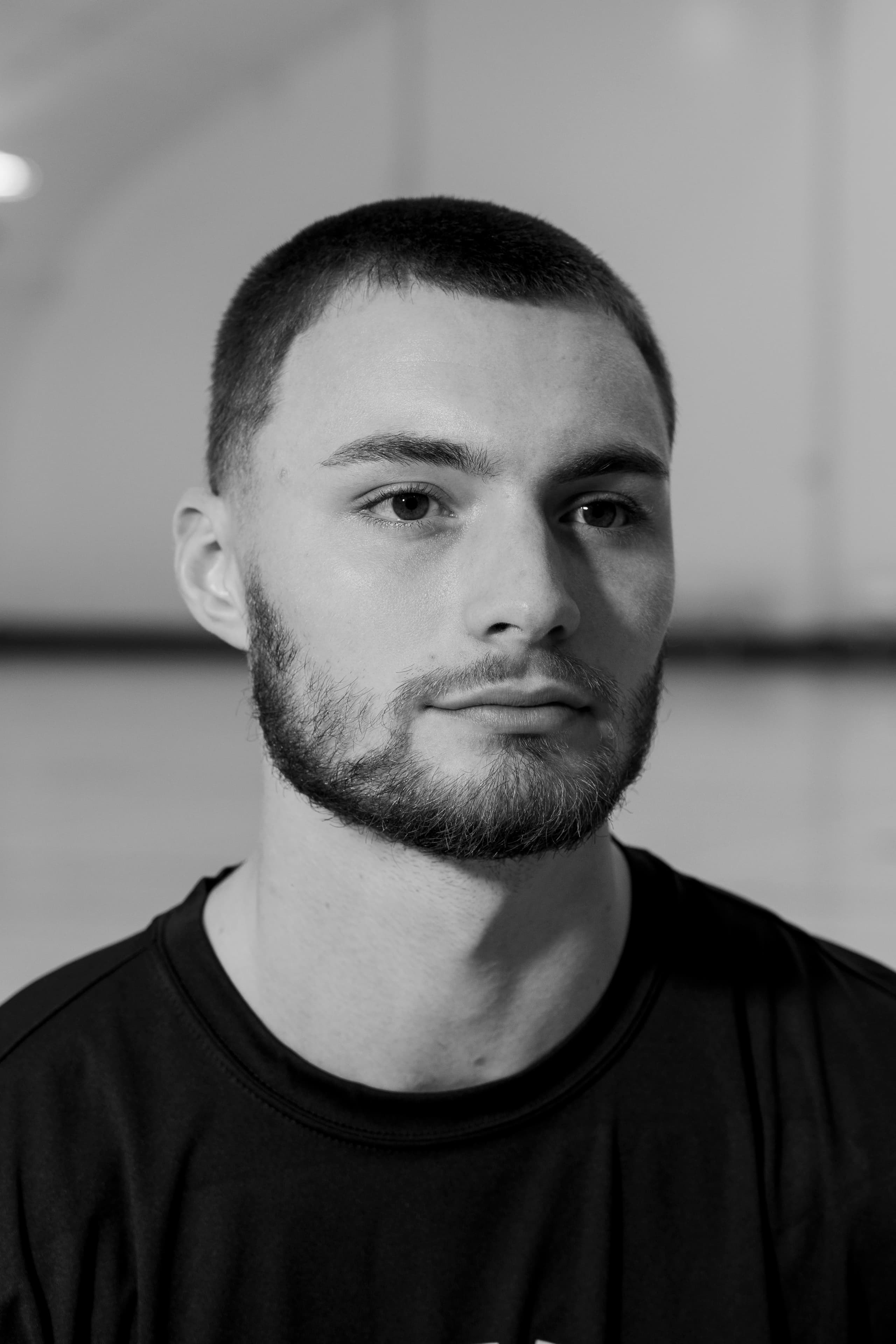 Black-and-white portrait of Christian Braun.